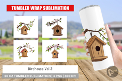 Tumbler Spring Birdhouse Product Image 1