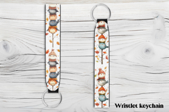 Funny bird wristlet keychain PNG, key fob wristlet PNG Product Image 1