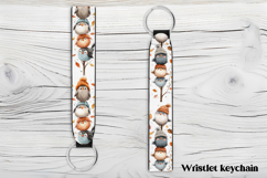 Funny bird wristlet keychain PNG, key fob wristlet PNG Product Image 1