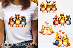 Funny bird clipart PNG | Bird sublimation design Product Image 3