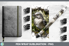 GorgeousBirds 01 3D Hole Pen Wrap design.