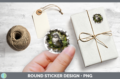 GorgeousBirds 01 3D Hole Stickers design.