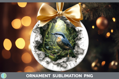 GorgeousBirds 01 3D Hole Ornament design.