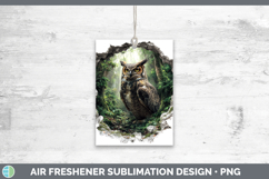 GorgeousBirds 01 3D Hole Air Freshener design.