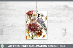 GorgeousBirds 01 Autumn Floral Air Freshener design.