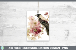 GorgeousBirds 01 Autumn Floral Air Freshener design.
