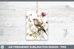 GorgeousBirds 01 Autumn Floral Air Freshener design.