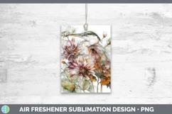 GorgeousBirds 01 Autumn Floral Air Freshener design.