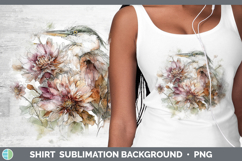 GorgeousBirds 01 Autumn Floral Shirt design.