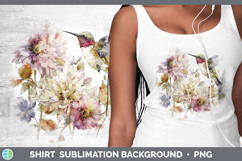 GorgeousBirds 01 Autumn Floral Shirt design.