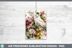 GorgeousBirds 01 Autumn Floral Air Freshener design.