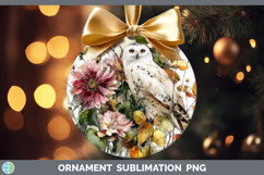 GorgeousBirds 01 Autumn Floral Ornament design.