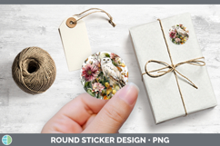 GorgeousBirds 01 Autumn Floral Stickers design.
