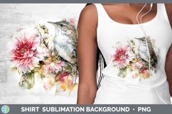 GorgeousBirds 01 Autumn Floral Shirt design.
