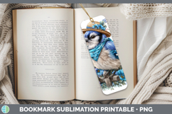 GorgeousBirds 01 Bandana Summer Bookmark design.
