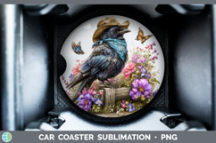 GorgeousBirds 01 Bandana Summer Car Coaster design.
