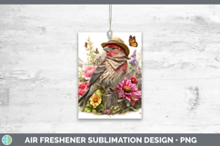 GorgeousBirds 01 Bandana Summer Air Freshener design.