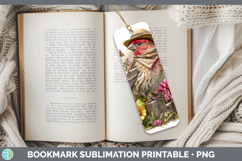 GorgeousBirds 01 Bandana Summer Bookmark design.