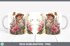 GorgeousBirds 01 Bandana Summer Mug Wrap design.