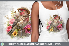 GorgeousBirds 01 Bandana Summer Shirt design.