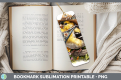 GorgeousBirds 01 Bandana Summer Bookmark design.