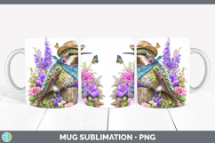 GorgeousBirds 01 Bandana Summer Mug Wrap design.