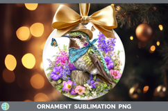 GorgeousBirds 01 Bandana Summer Ornament design.