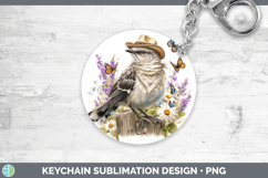 GorgeousBirds 01 Bandana Summer Keychain design.