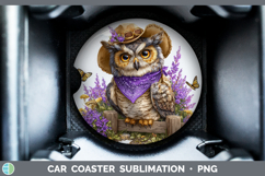 GorgeousBirds 01 Bandana Summer Car Coaster design.
