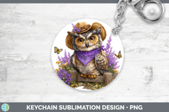 GorgeousBirds 01 Bandana Summer Keychain design.
