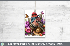 GorgeousBirds 01 Bandana Summer Air Freshener design.
