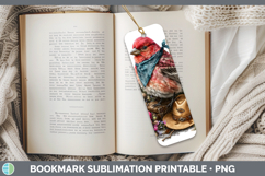 GorgeousBirds 01 Bandana Summer Bookmark design.