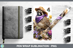 GorgeousBirds 01 Bandana Summer Pen Wrap design.