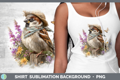 GorgeousBirds 01 Bandana Summer Shirt design.