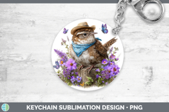 GorgeousBirds 01 Bandana Summer Keychain design.