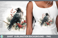 GorgeousBirds 01 Christmas Botanicals Shirt design.