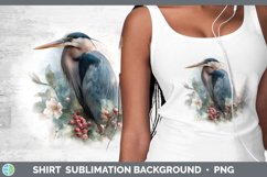 GorgeousBirds 01 Christmas Botanicals Shirt design.