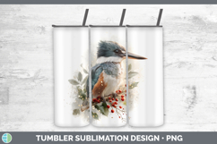 GorgeousBirds 01 Christmas Botanicals Tumbler design.