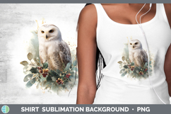 GorgeousBirds 01 Christmas Botanicals Shirt design.
