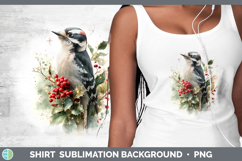 GorgeousBirds 01 Christmas Botanicals Shirt design.