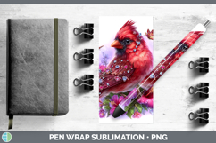 GorgeousBirds 01 Floral Summer Pen Wrap design.