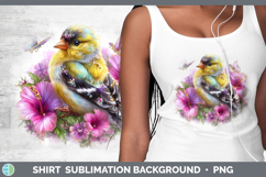 GorgeousBirds 01 Floral Summer Shirt design.