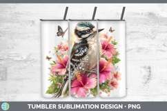 GorgeousBirds 01 Floral Summer Tumbler design.