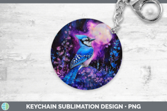 GorgeousBirds 01 Galaxy Keychain design.