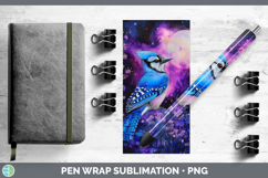 GorgeousBirds 01 Galaxy Pen Wrap design.