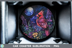 GorgeousBirds 01 Galaxy Car Coaster design.