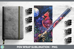 GorgeousBirds 01 Galaxy Pen Wrap design.