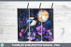 GorgeousBirds 01 Galaxy Tumbler design.