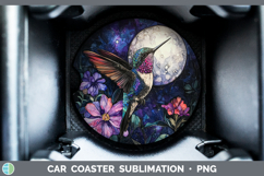 GorgeousBirds 01 Galaxy Car Coaster design.