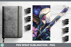 GorgeousBirds 01 Galaxy Pen Wrap design.